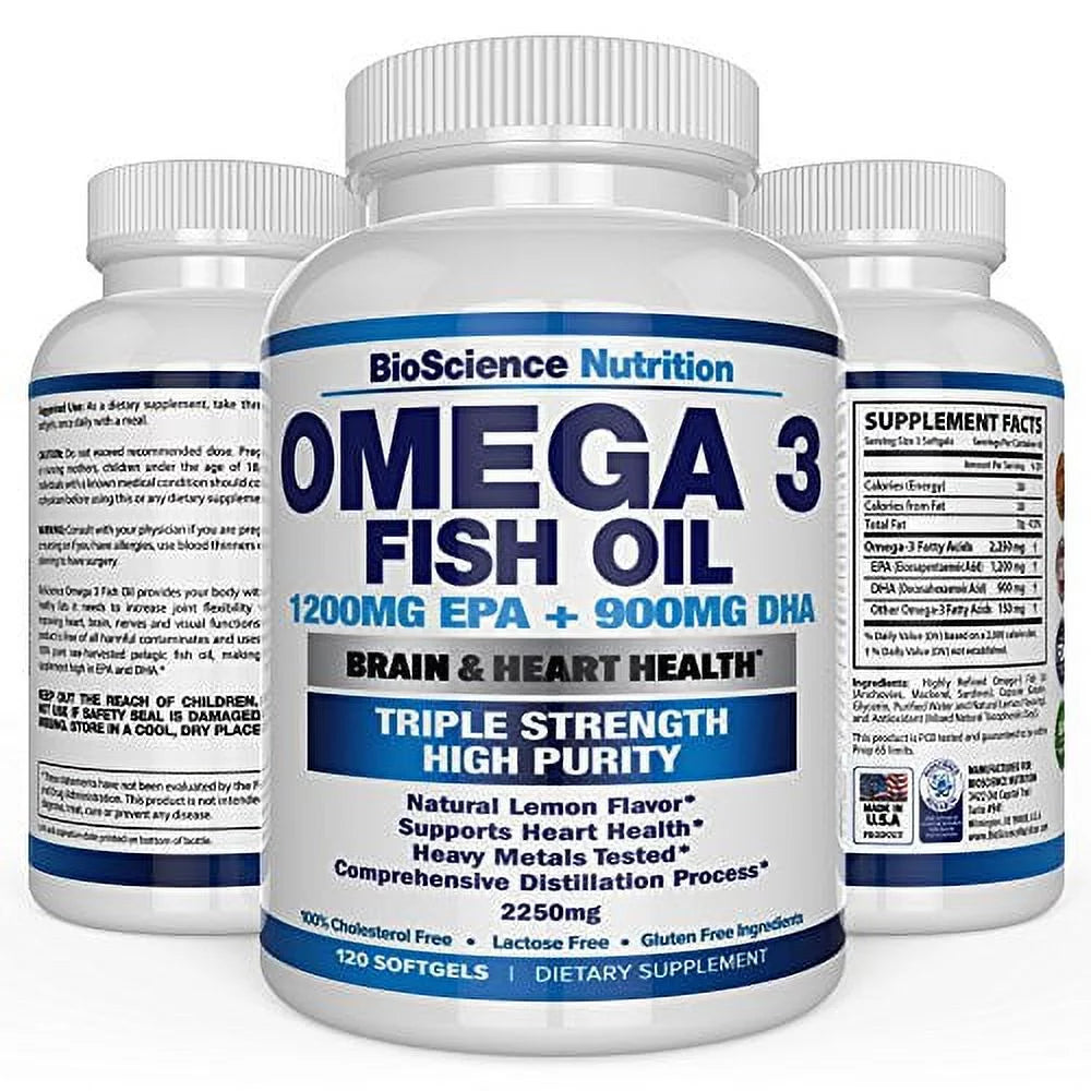 2250mg Omega 3 Fish Oil Q7538