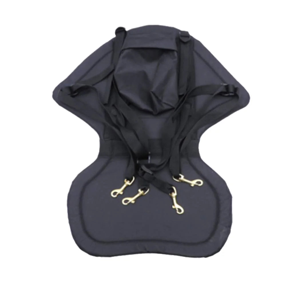 Padded Kayak Boat Seat with Storage Bag and Adjustable Straps B112