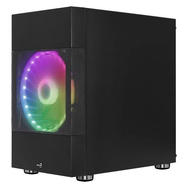 Black LED RGB Micro ATX Midtower Case O733