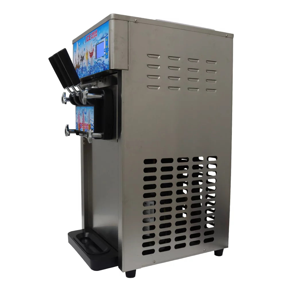3 Flavor Soft Serve Ice Cream Machine 1400W W4107
