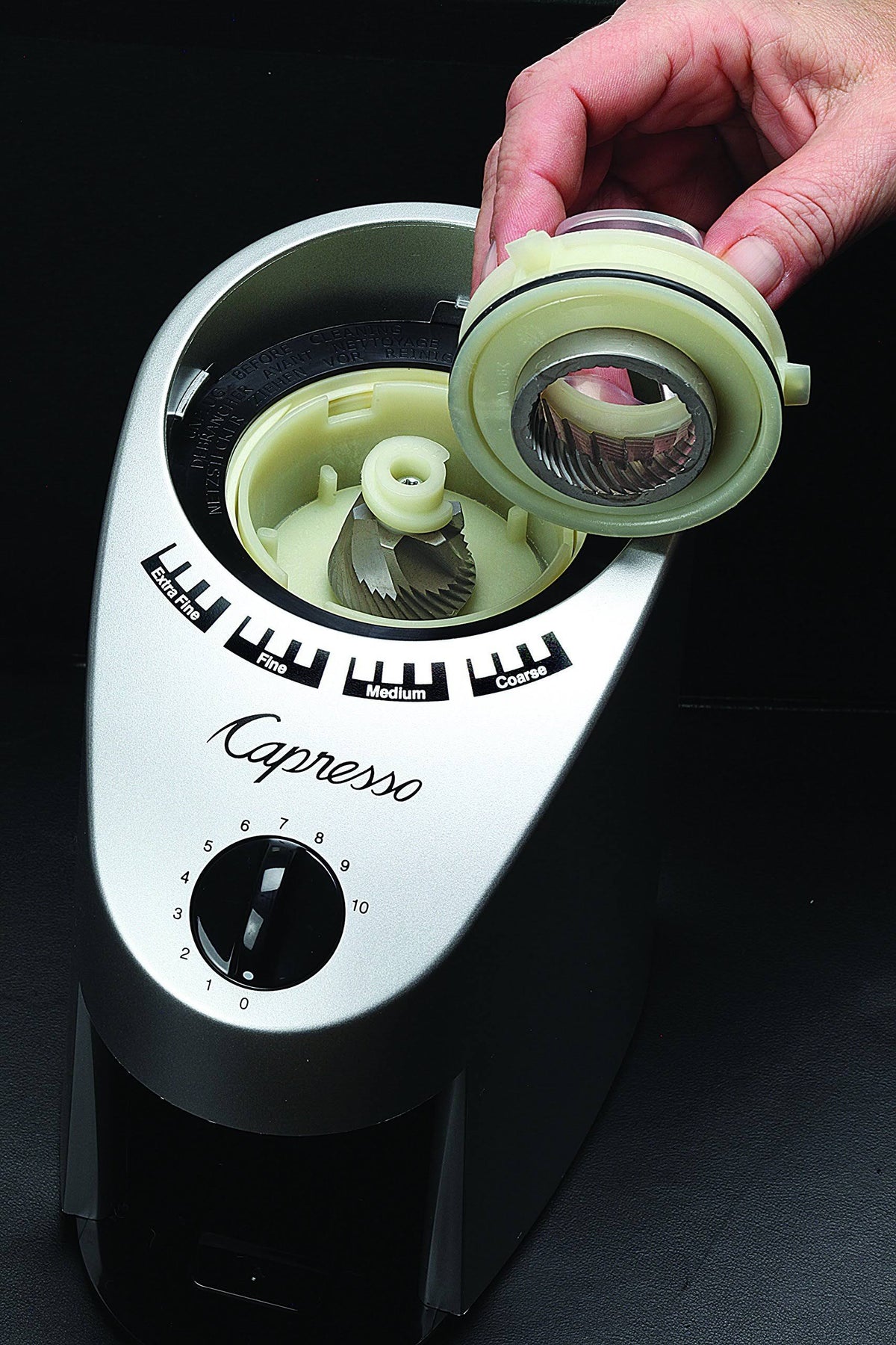 Stainless Steel Conical Burr Grinder E81321