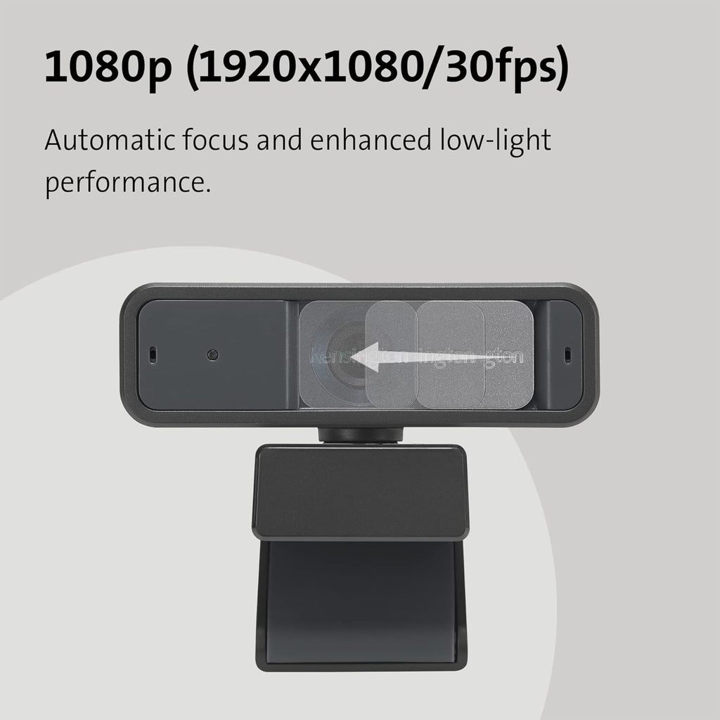 1080p Auto Focus Webcam with Dual Stereo Microphone O6574