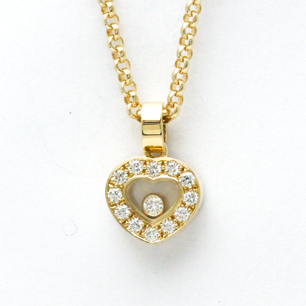 18K Yellow Gold Diamond Pendant Necklace T535671