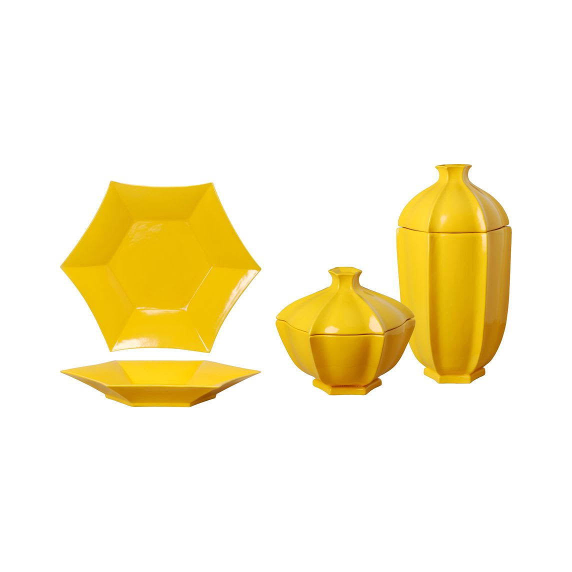 Yellow Covered Dish M87949