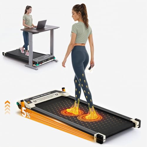 Walking Pad Treadmill with Incline, 2 in 1 Walking Machine Q711013