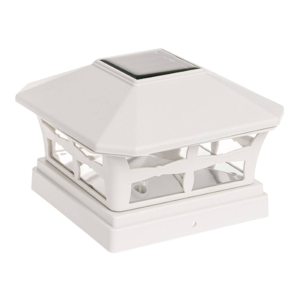 6 Pack Solar Powered Post Cap Light P4761