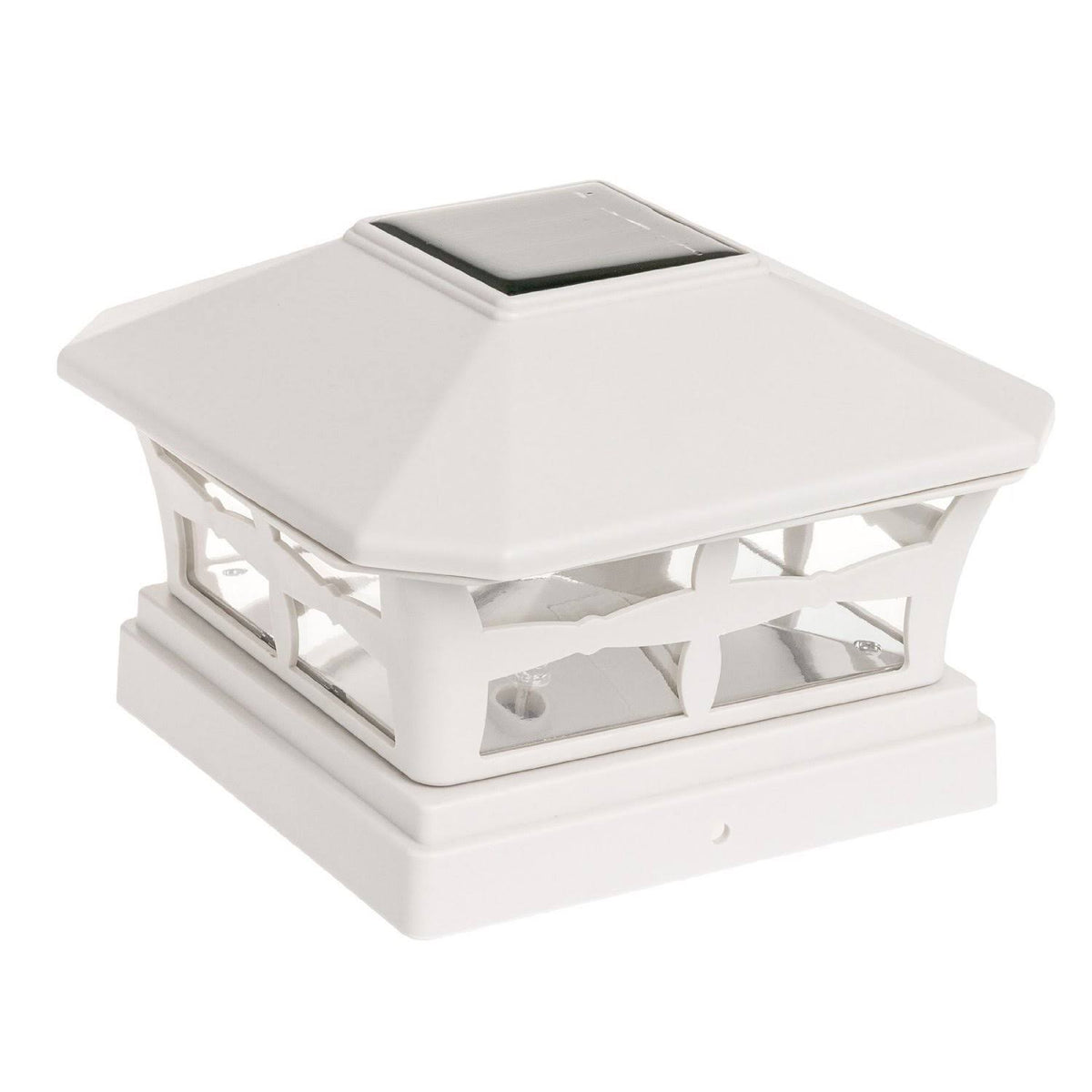 6 Pack Solar Powered Post Cap Light P4761