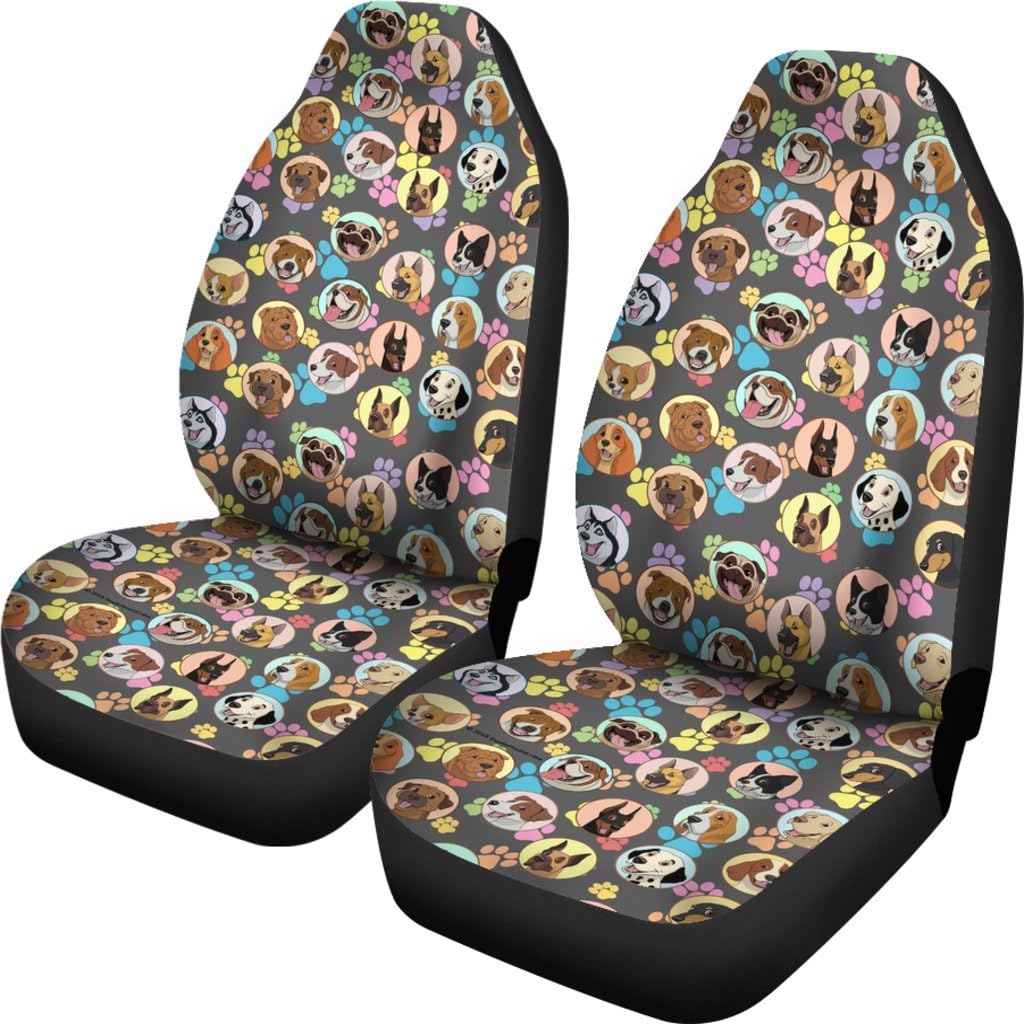 Microfiber Car Seat Covers Set of 2 F262