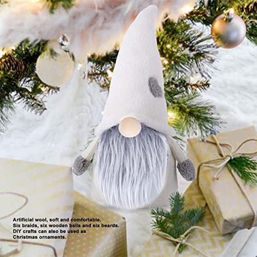 Gray Gnome Beard Makeup Hair Adhesives J336