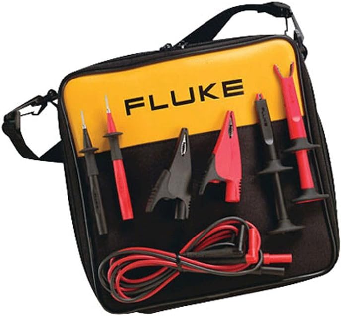 Red/Black Deluxe Electronic Test Lead Set Z345