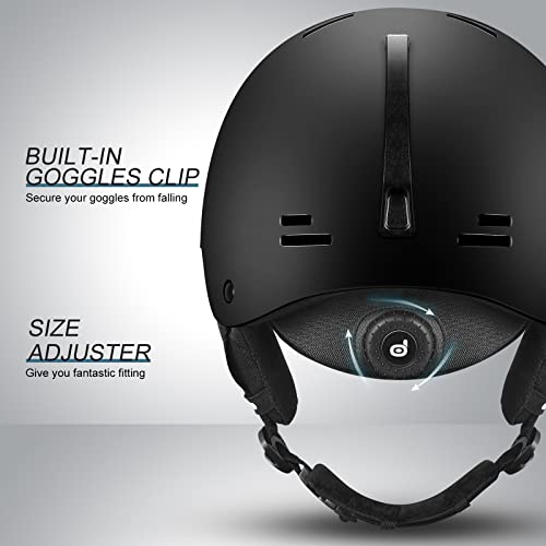 Adjustable PC Shell EPS Foam Snow Helmet B95701