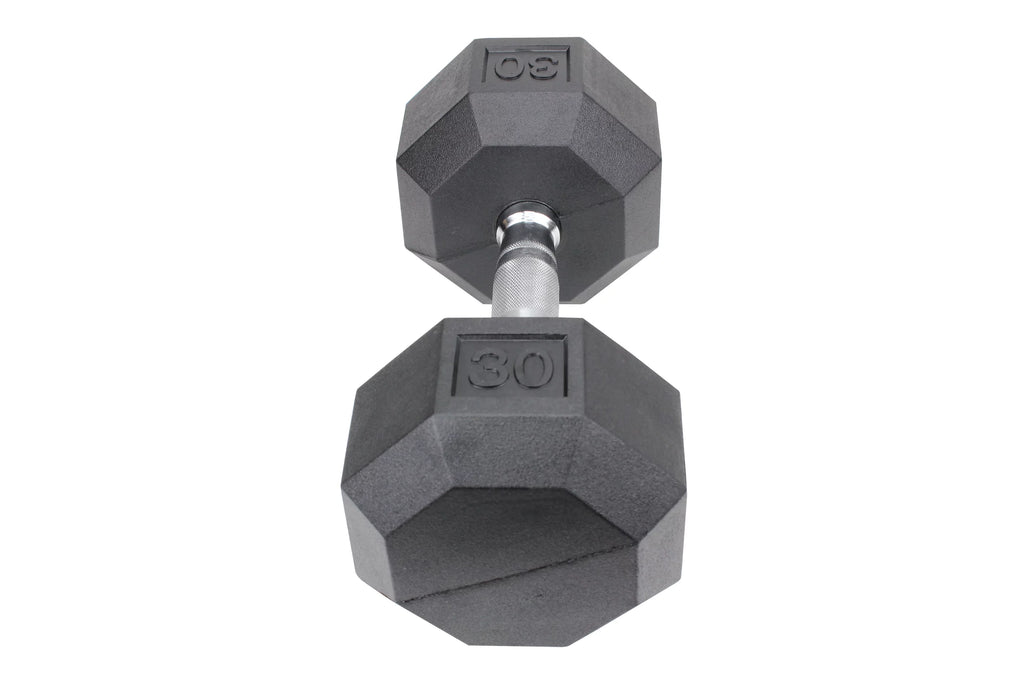 5 Lbs. Pair Rubber Coated Hex Dumbbells H320