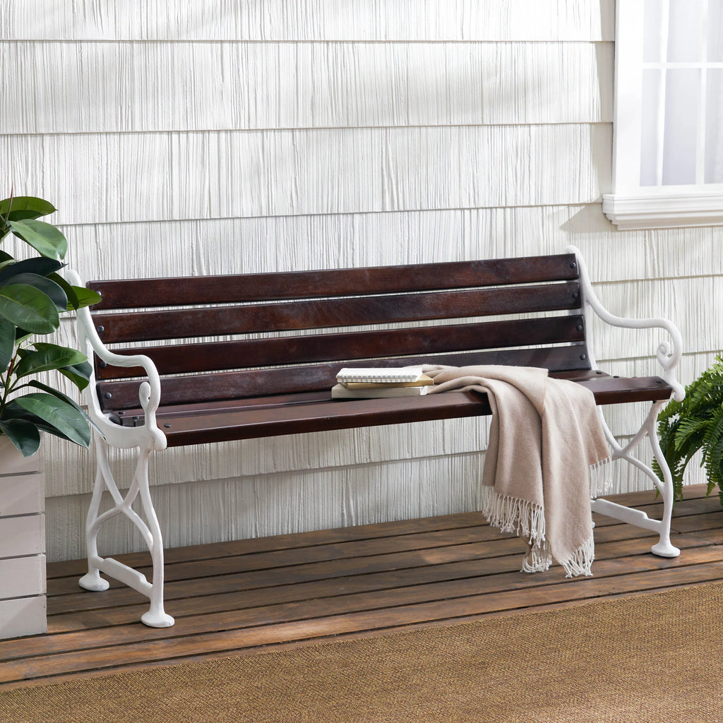 Acacia Wood Handmade Bench Z148655