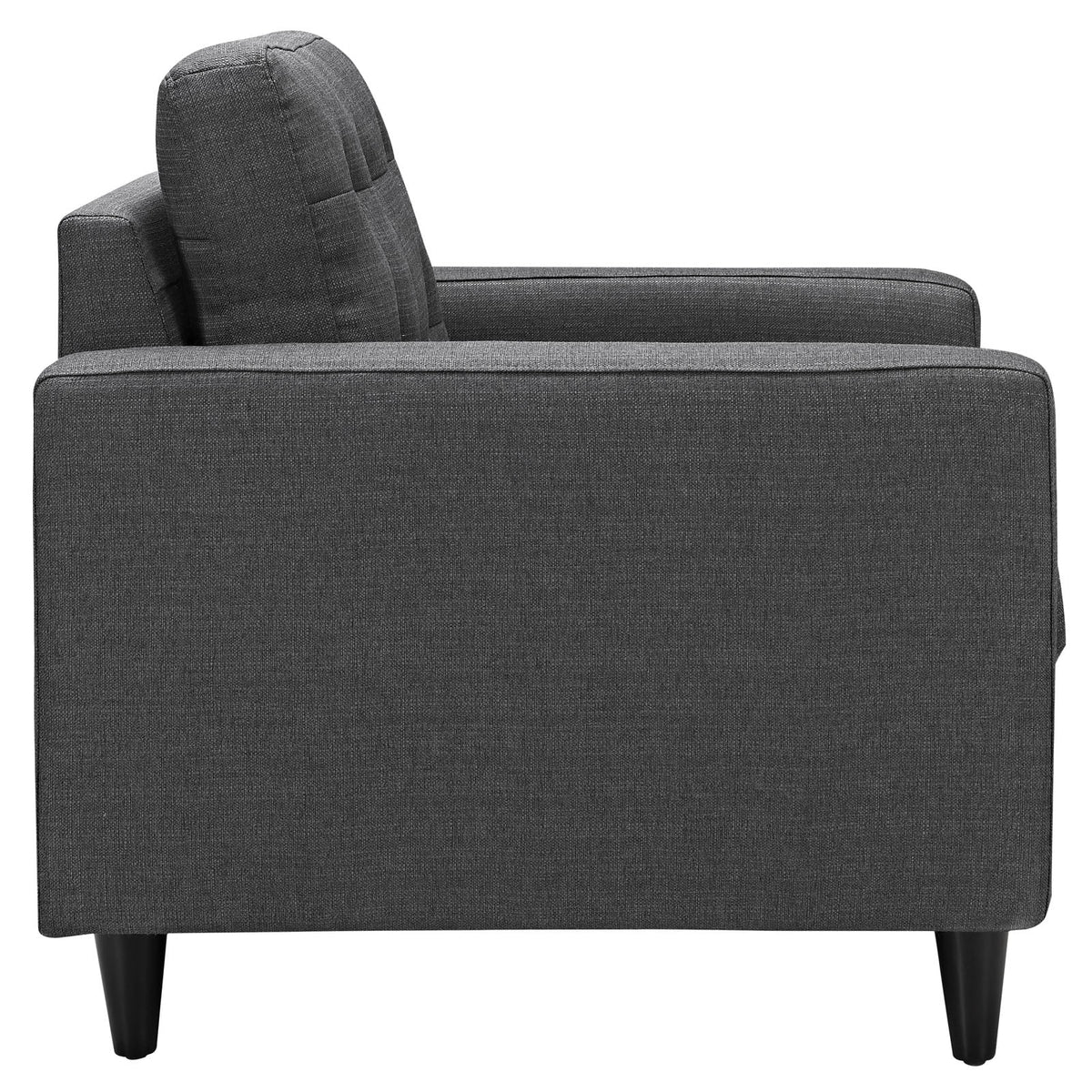 Gray Sofa and Armchairs Set of 3 B350053