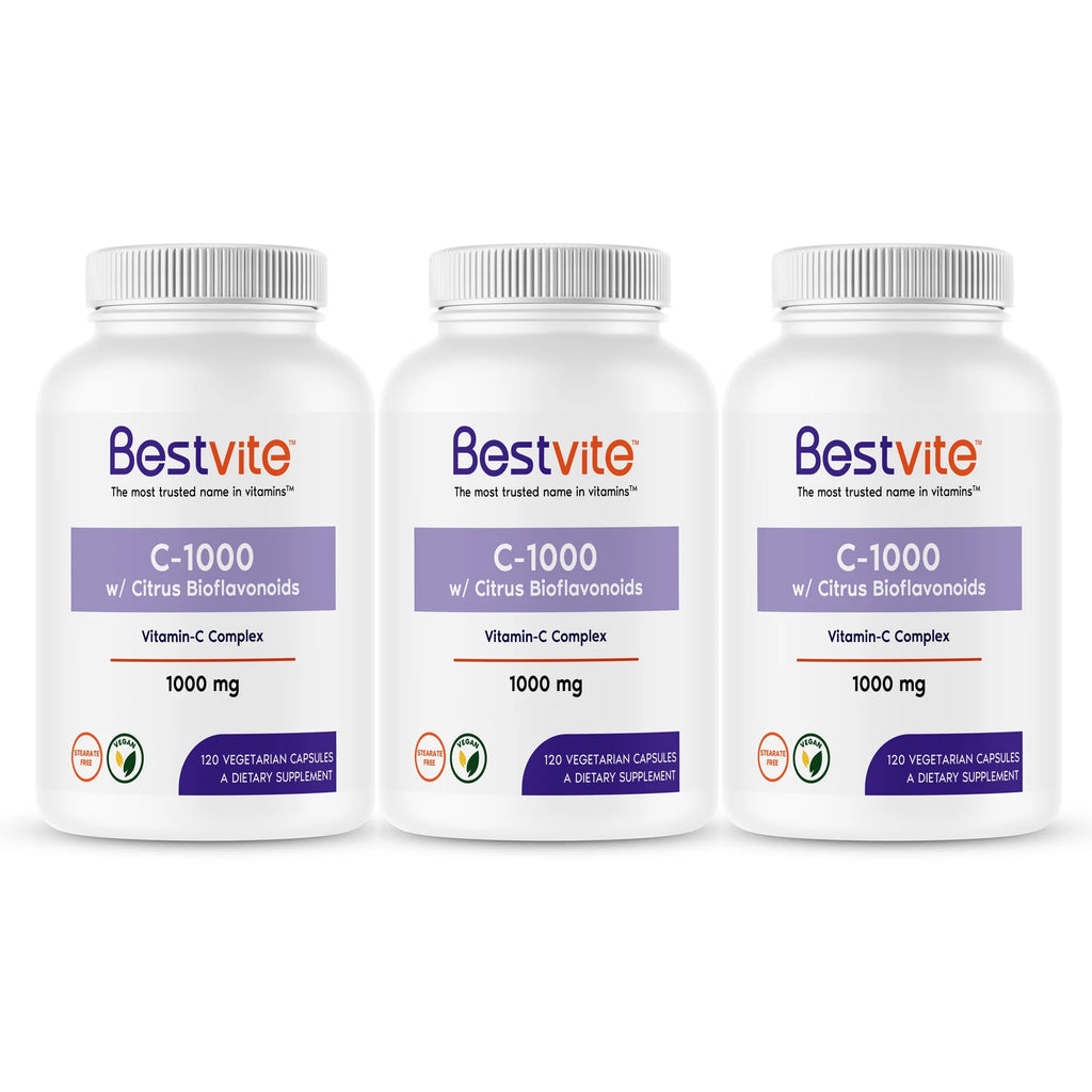 Vitamin C 1000mg Vegetarian Capsules with Citrus Bioflavonoids B335939