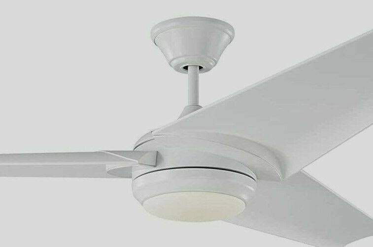 Matte White Ceiling Fan H328
