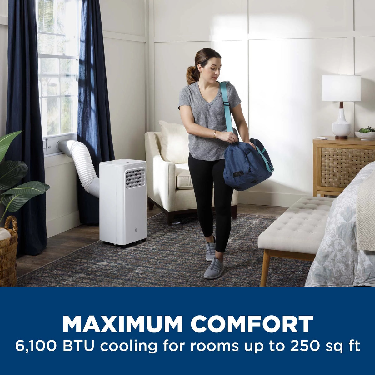 6,100 BTU Portable Air Conditioner U14382