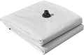 Roof Leak Diverter Kit, Waterproof Tarp, White (7'x7') L410