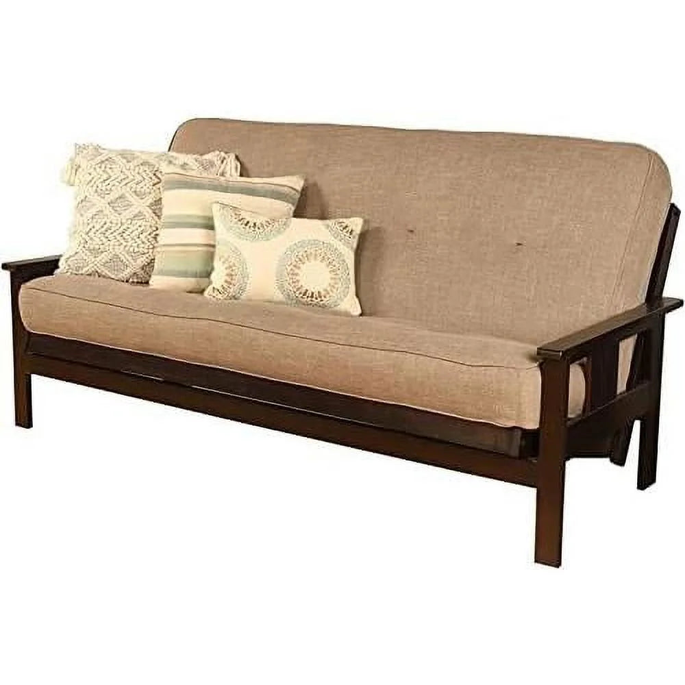 Full Size Linen Futon Mattress V9181