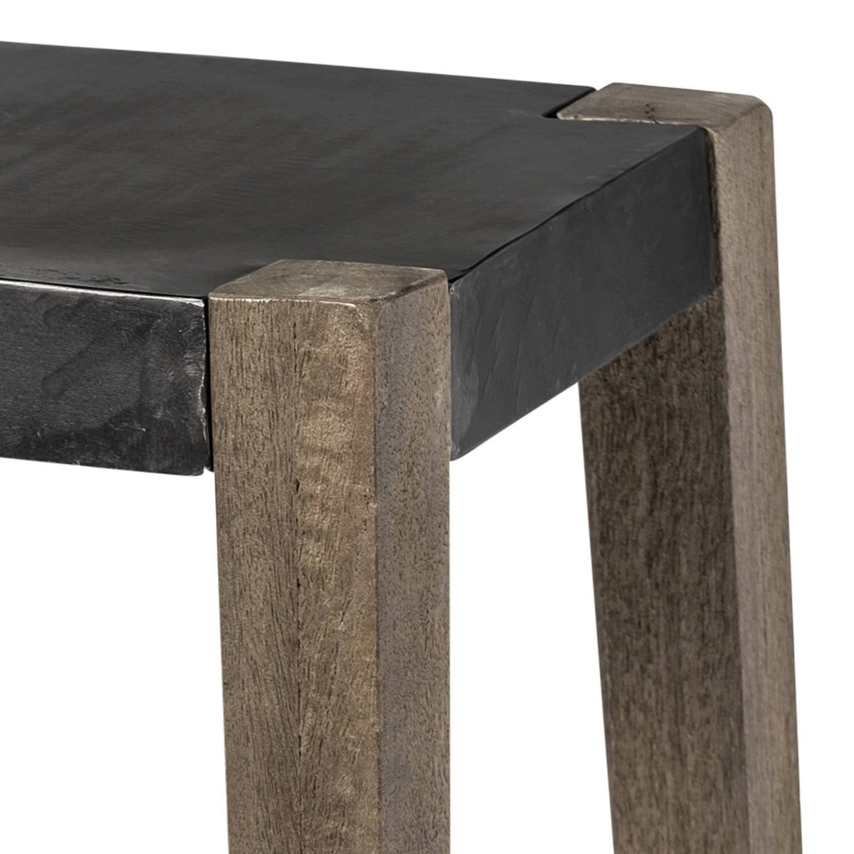 Brown Wood Stool P188930