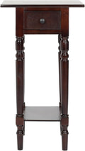 Dark Cherry Side Table Q87458