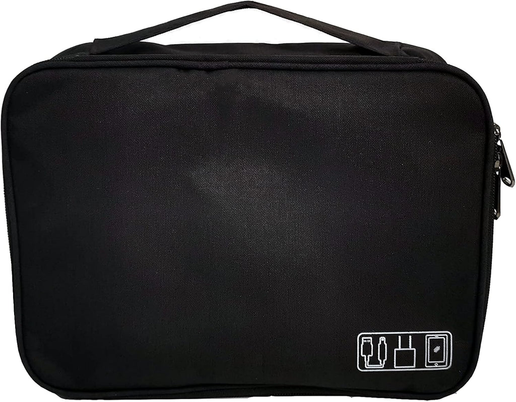 Waterproof Portable Cable Organizer Bag with Adjustable Divider W165