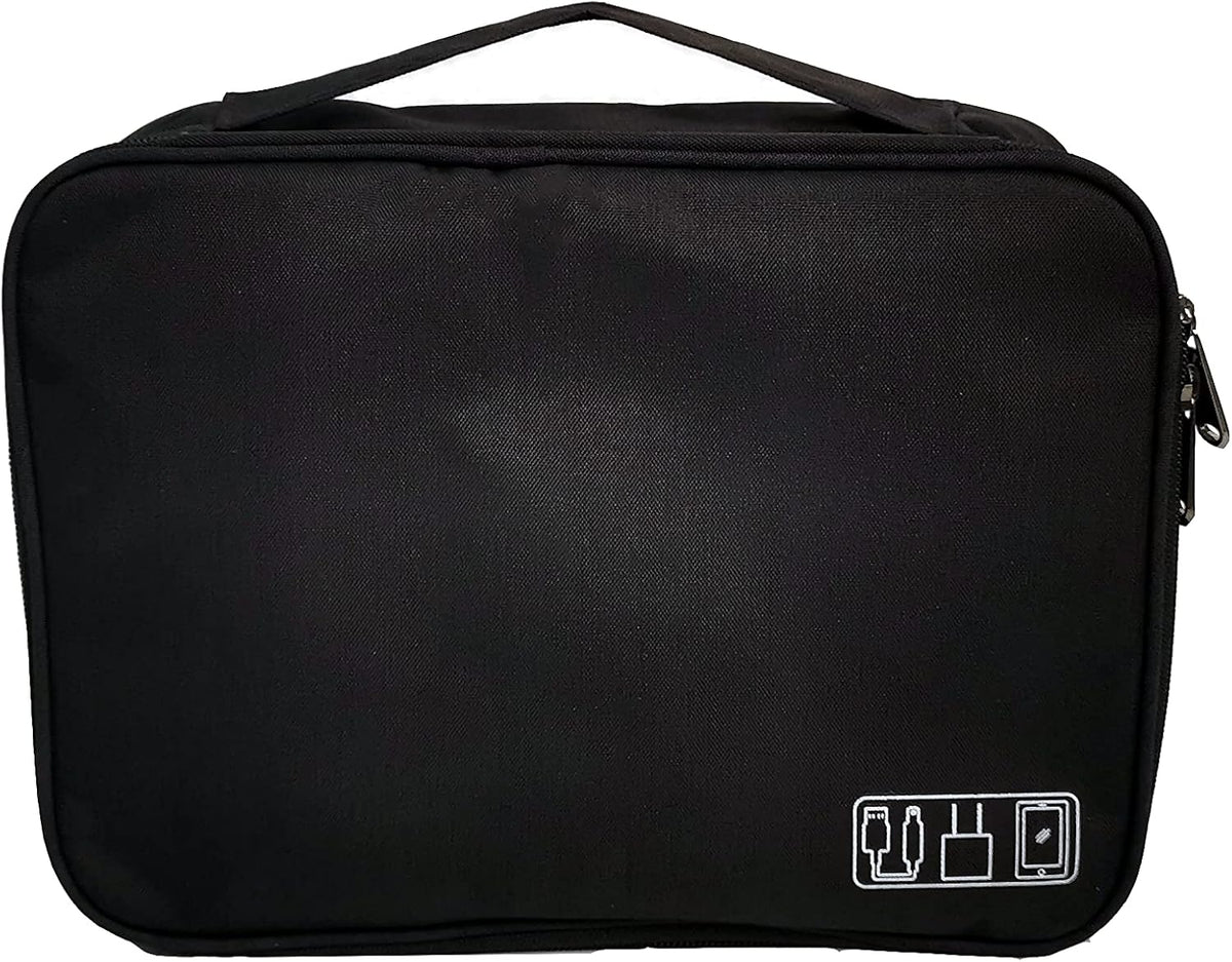 Waterproof Portable Cable Organizer Bag with Adjustable Divider W165