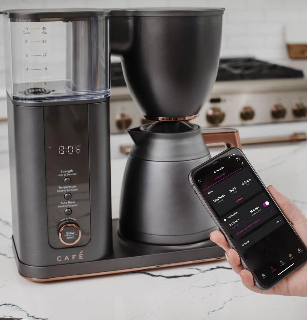 10-Cup Coffee Maker with WiFi Matte Black S573