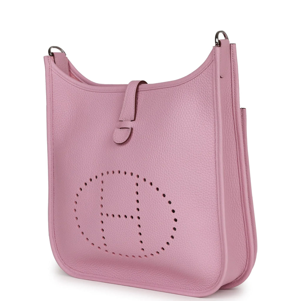 Mauve Sylvestre Clemence Palladium Hardware Bag V2789