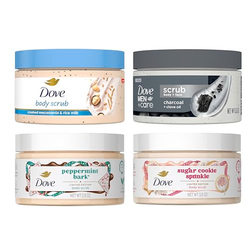 Exfoliating Mini Body Scrub 4 Pack 3.5oz P348