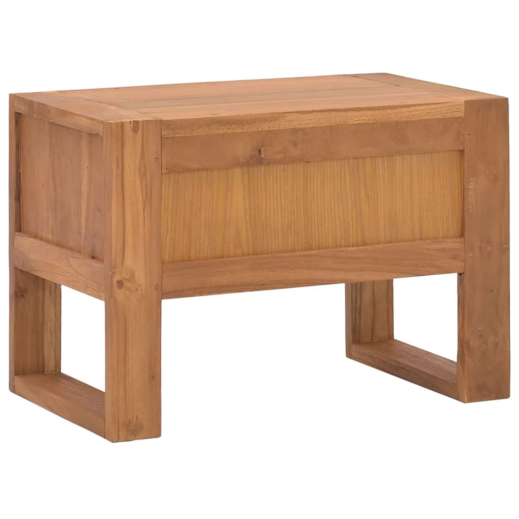 Solid Teak Wood Bedside Cabinet I26040