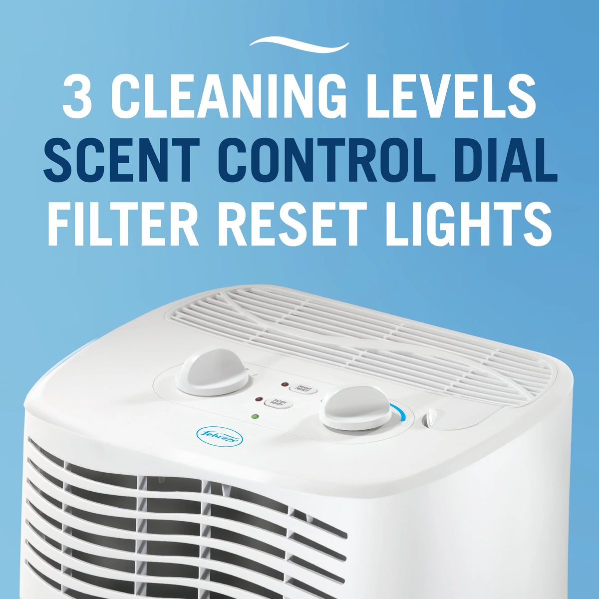 White Tabletop HEPA-Type Air Purifier M24453