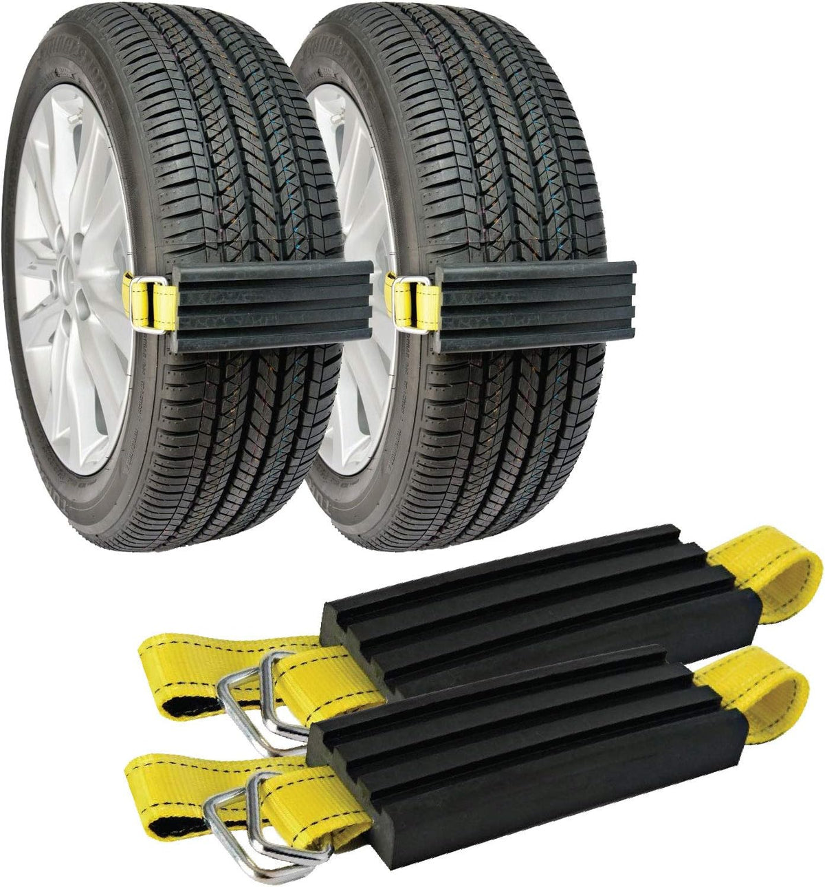 Set of 2 Tire Traction Device for Cars and Small SUVs E9144