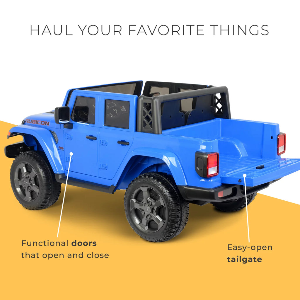 Blue 12V Battery Powered Ride-on Vehicle F1806