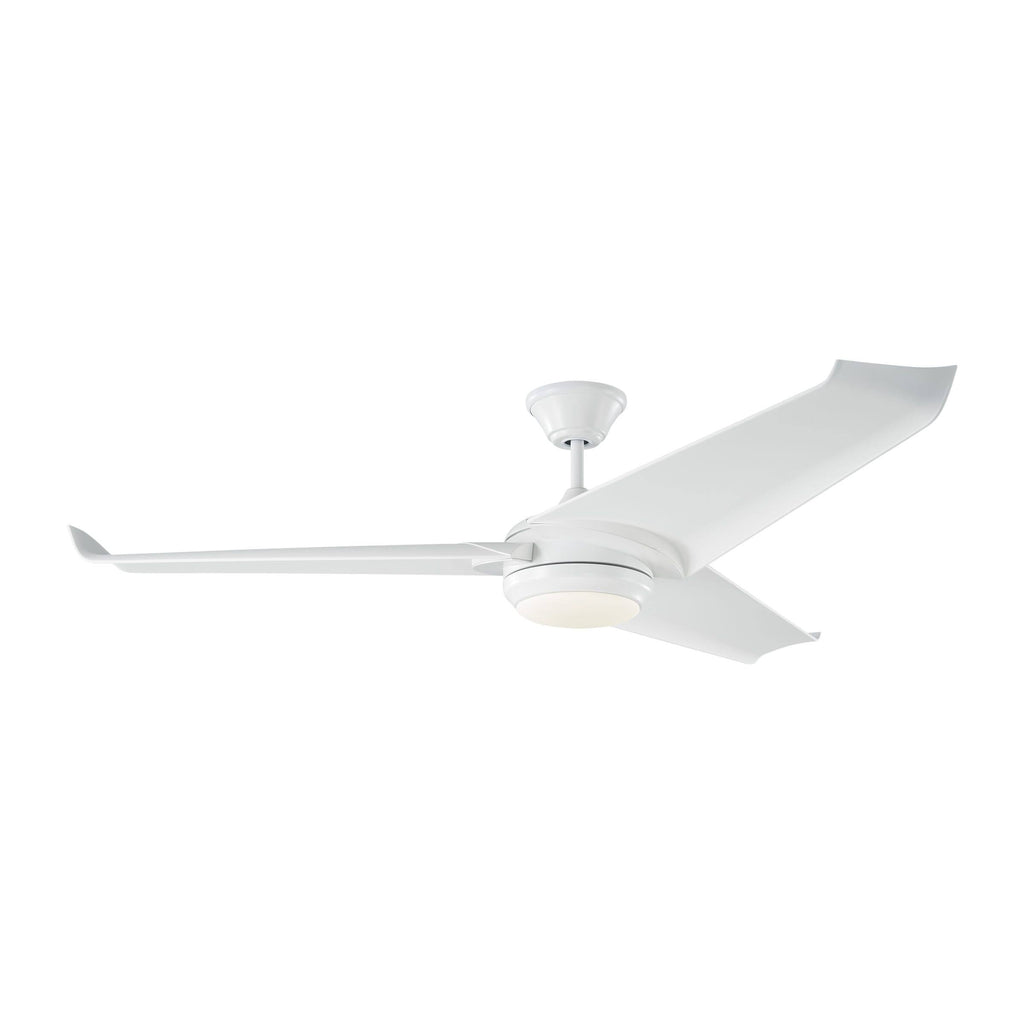 Matte White Ceiling Fan H328
