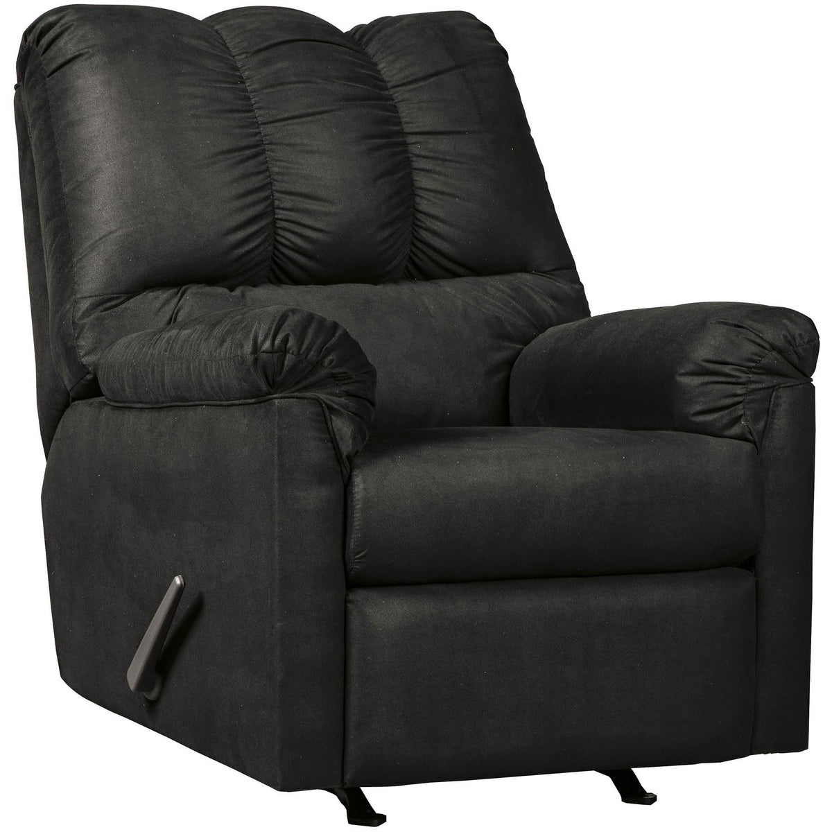 Black Microfiber Rocker Recliner M573461
