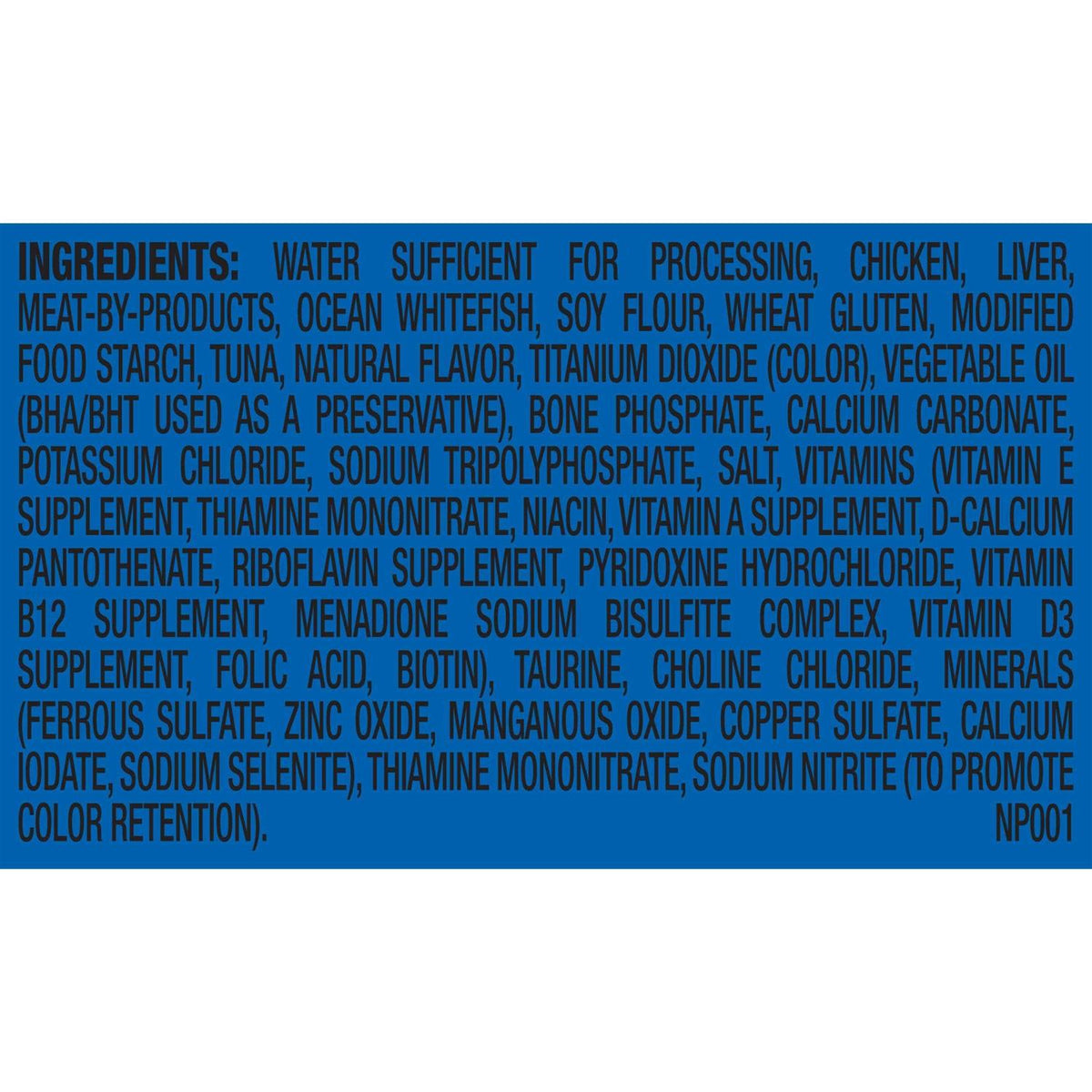 Wet Senior Cat Food with Whitefish & Tuna in Sauce Q303951