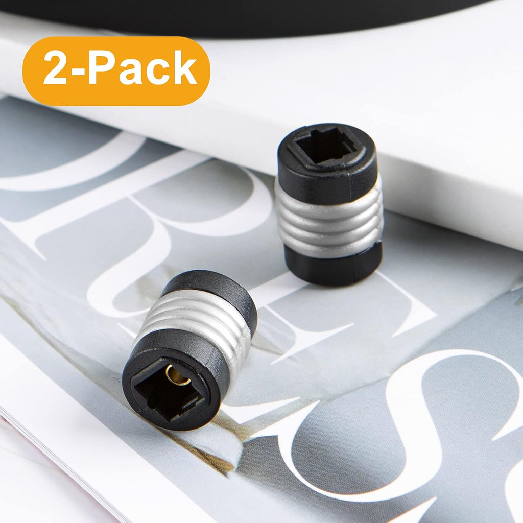 Optical Toslink Female to Female Extension Connector, 5-Pack V758