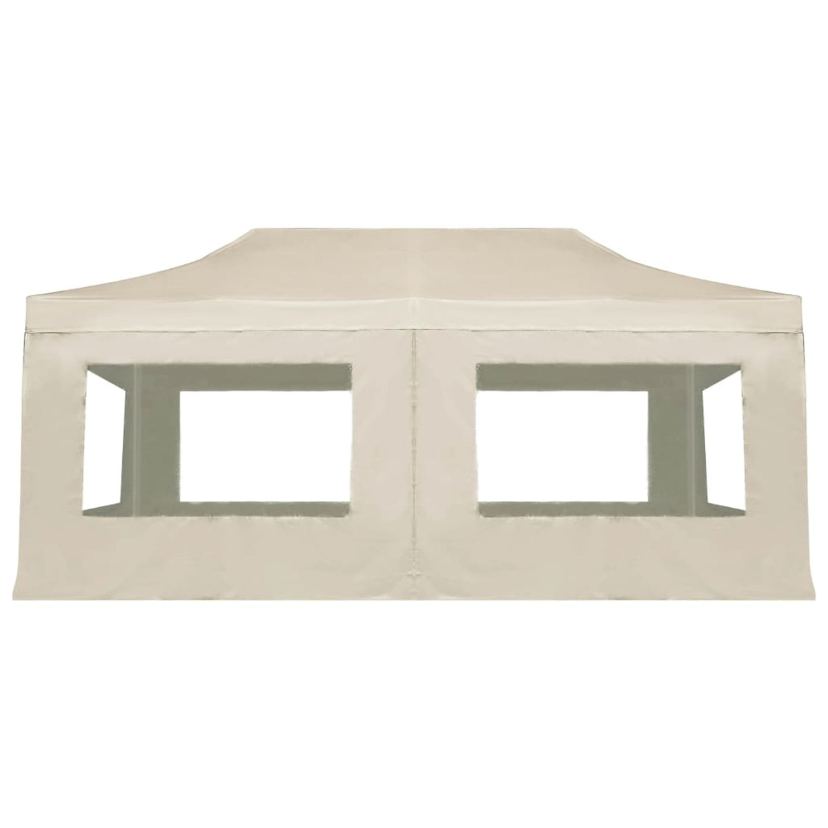 Cream Aluminium Folding Party Tent with Walls F930
