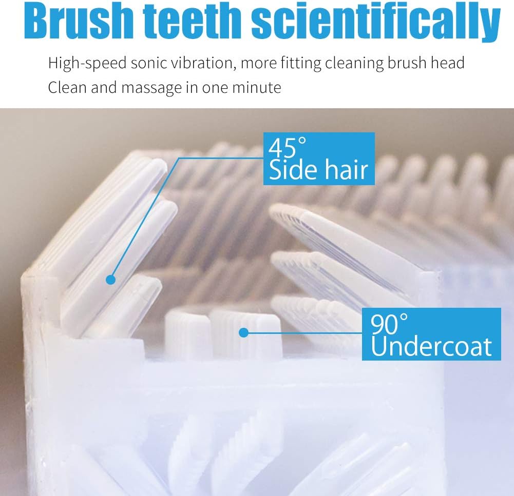 U Shaped Automatic Toothbrush with Wireless Charging A267381