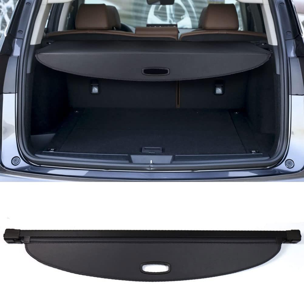 Cargo Cover Rear Trunk Retractable Security Shade Pack of 2 V866