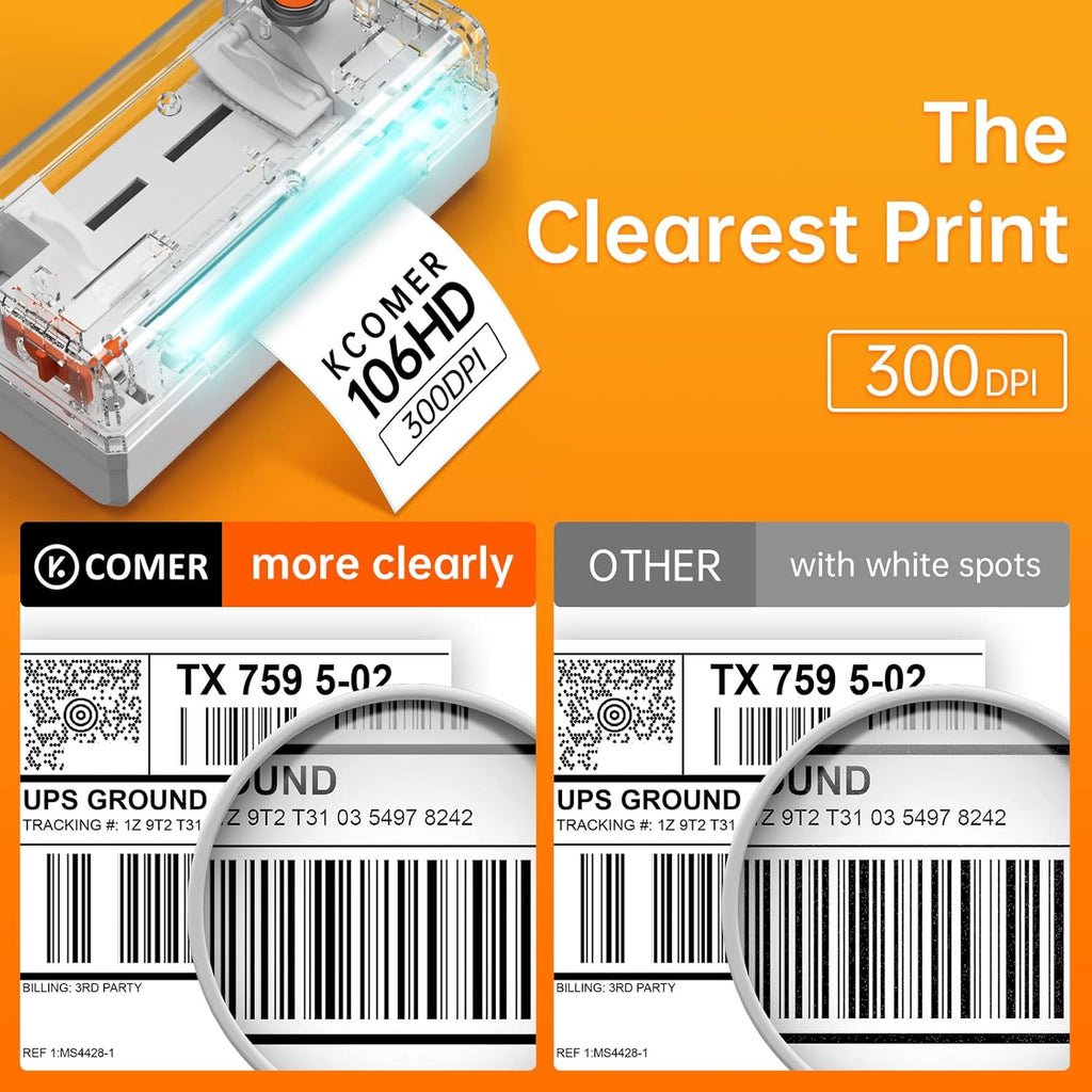 4x6 Direct Thermal Shipping Label Printer R190219
