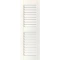 White Pine Louvered Shutters, Per Pair L7455
