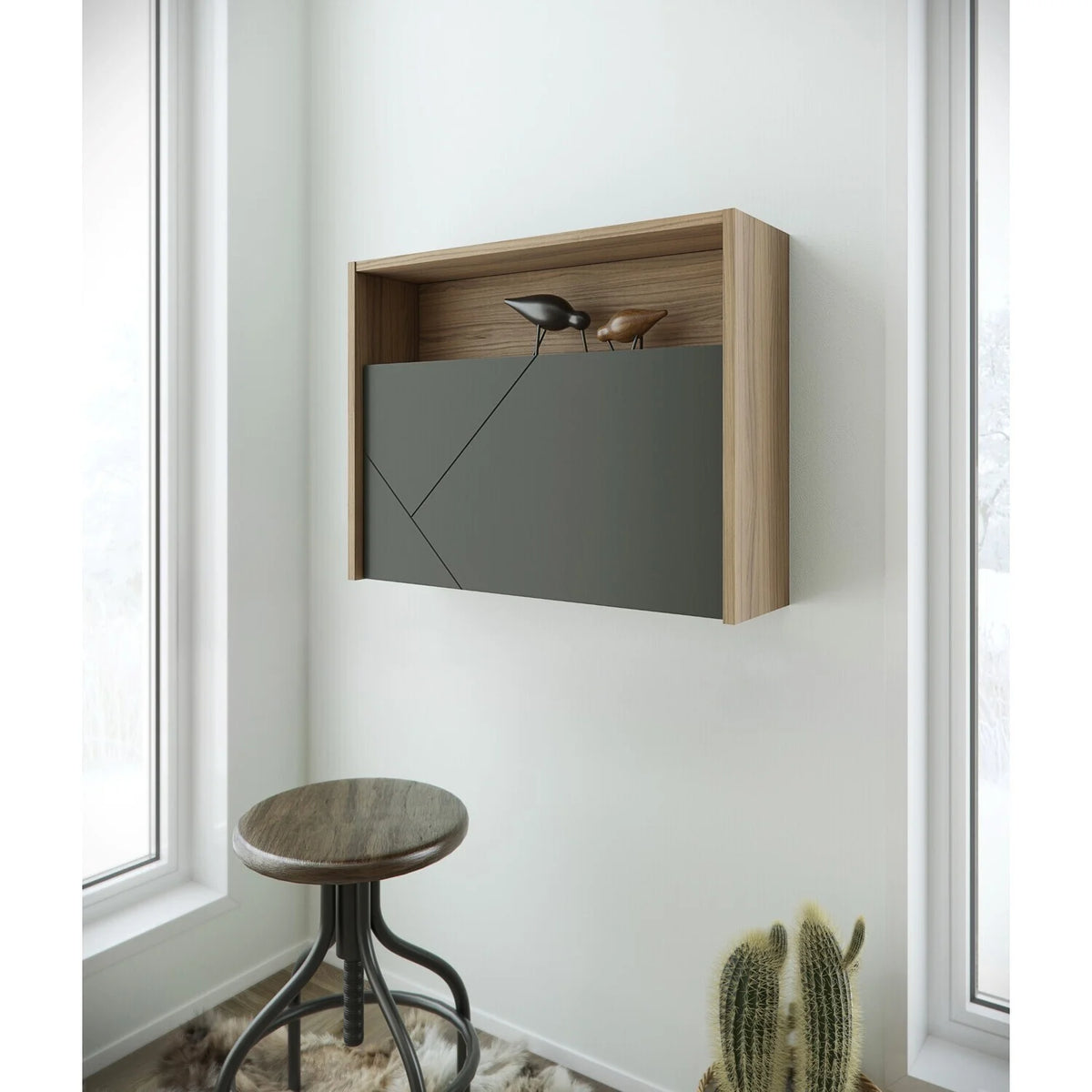 Slim Secretary Desk N3171