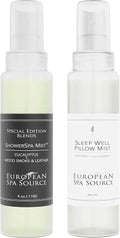 Eucalyptus Woodsmoke Leather Lavender Pillow Mist Sprays Bundle X957151