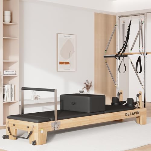 Pilates Reformer with Tower, Springs, Sitting Box and Jump Board G5846
