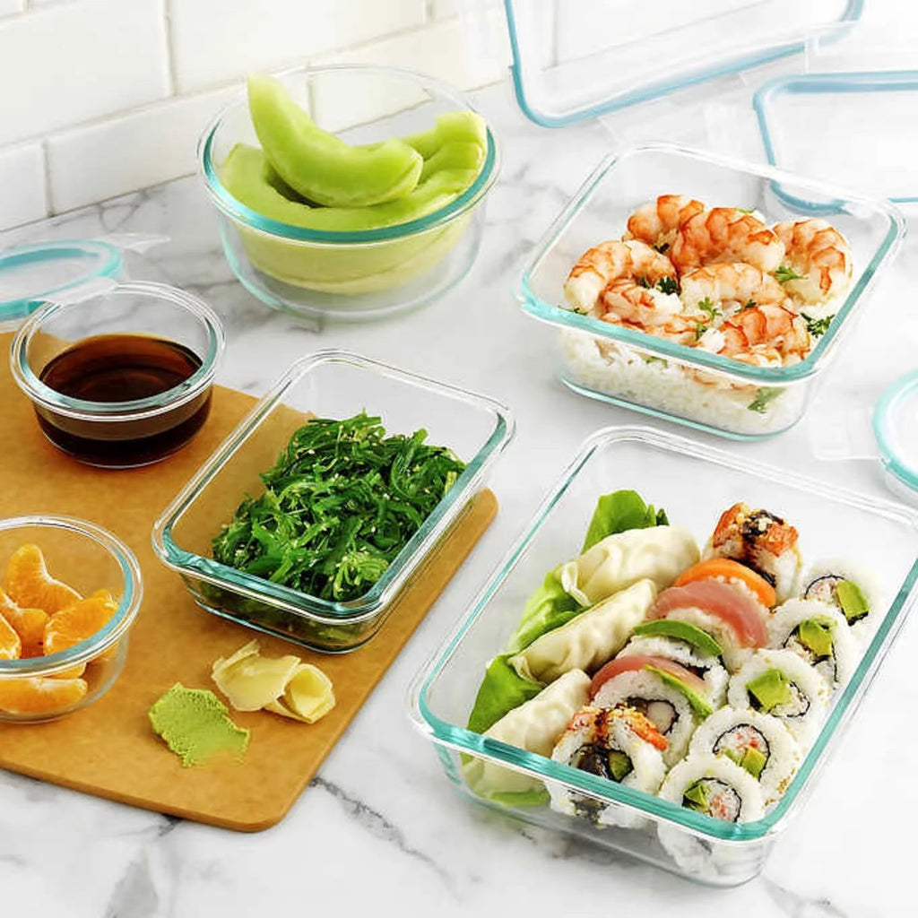 18-Piece Glass Food Storage Set Z119