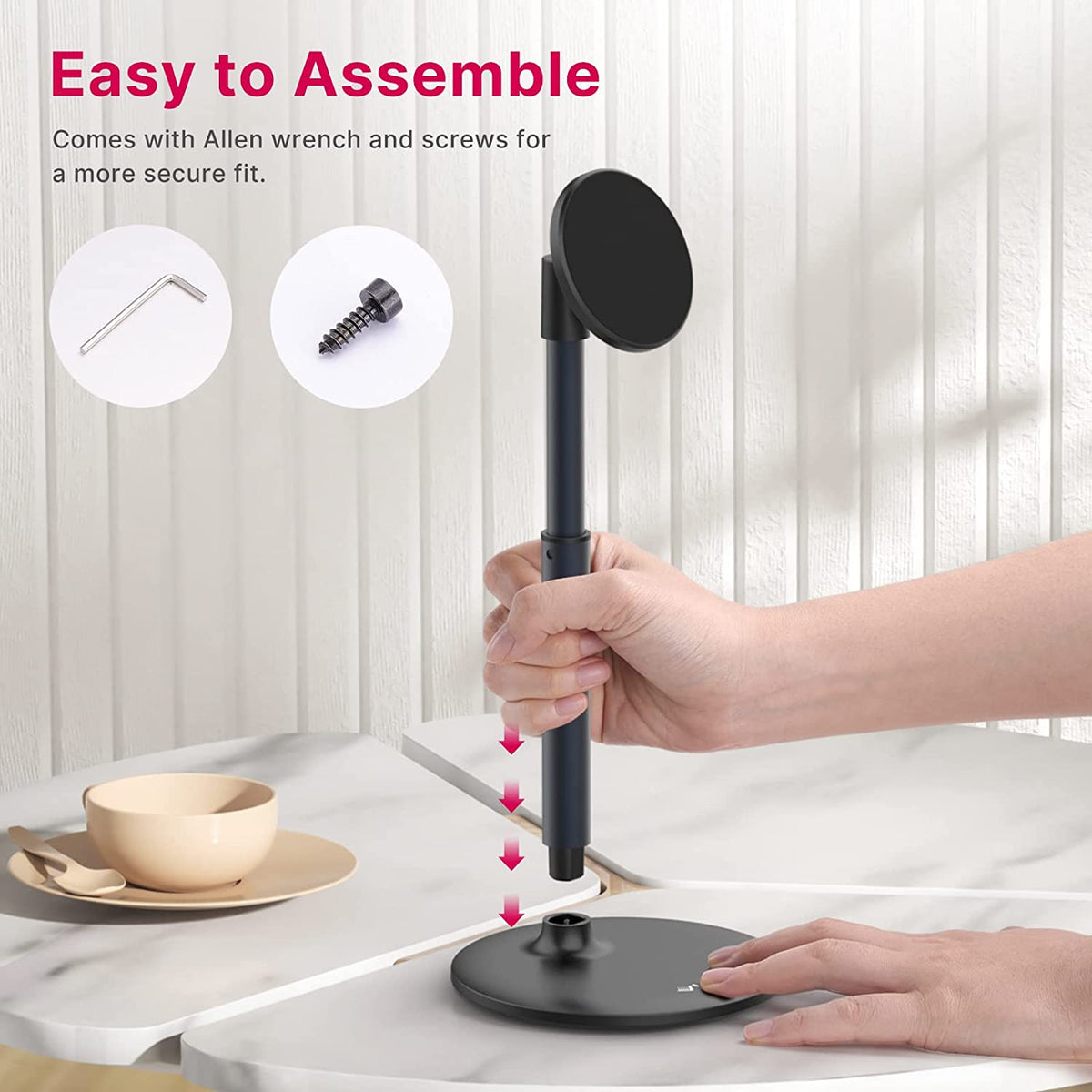 Universal Phone Tripod Mount Attachment with Wireless Shutter Remote U322