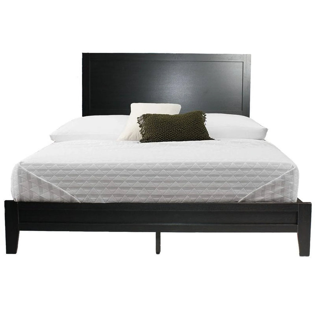 Queen Platform Bed and 5-Drawer Tall Chest Wardrobe N55628