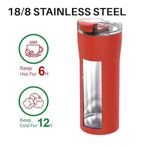 17 oz Stainless Steel Insulated Tumblers Set of Two M544